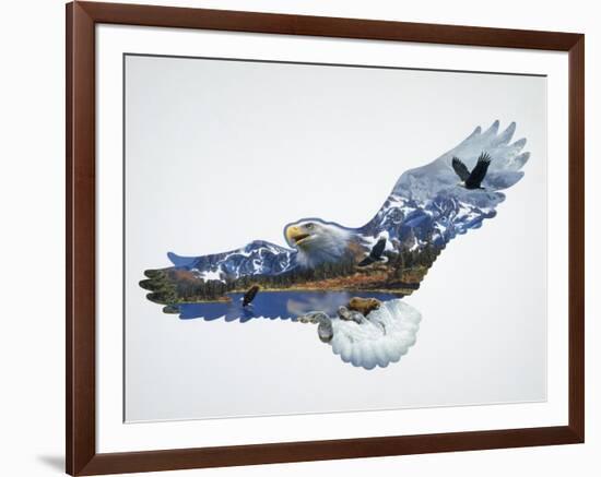 The Eagle-John Van Straalen-Framed Giclee Print