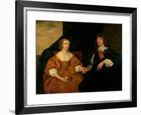 The Earl and Countess of Bedford-Sir Anthony Van Dyck-Framed Giclee Print