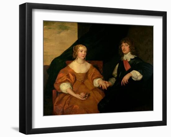 The Earl and Countess of Bedford-Sir Anthony Van Dyck-Framed Giclee Print