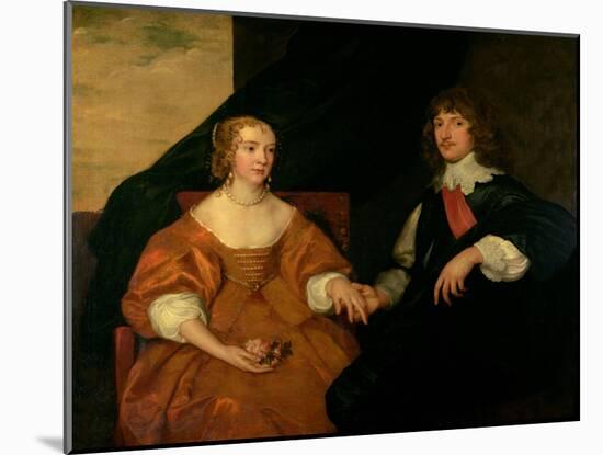 The Earl and Countess of Bedford-Sir Anthony Van Dyck-Mounted Giclee Print