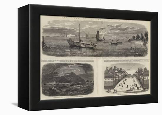 The Earl of Elgin's Visit to Japan-Richard Principal Leitch-Framed Premier Image Canvas