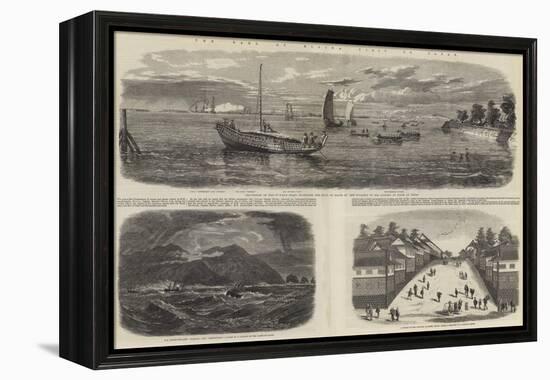 The Earl of Elgin's Visit to Japan-Richard Principal Leitch-Framed Premier Image Canvas