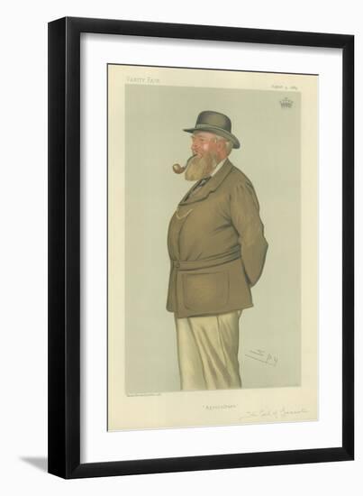 The Earl of Leicester-Sir Leslie Ward-Framed Giclee Print