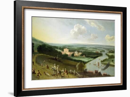 The Earl of Rochester's House, New Park, Richmond, Surrey, C.1700-05-null-Framed Giclee Print