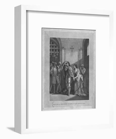 'The Earl of Somerset Summoned for Execution', 1838-Unknown-Framed Giclee Print