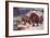 The early Ice Age, when mammoths roamed the Earth and Man was arising, 1907-Unknown-Framed Giclee Print