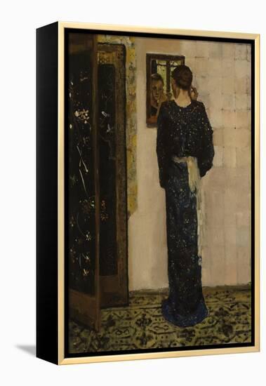 The Earring, 1893-George Hendrik Breitner-Framed Premier Image Canvas