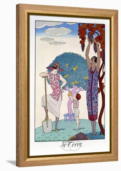 The Earth, 1925-Georges Barbier-Framed Premier Image Canvas