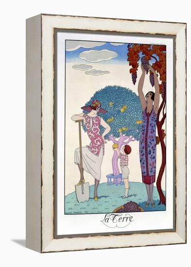 The Earth, 1925-Georges Barbier-Framed Premier Image Canvas