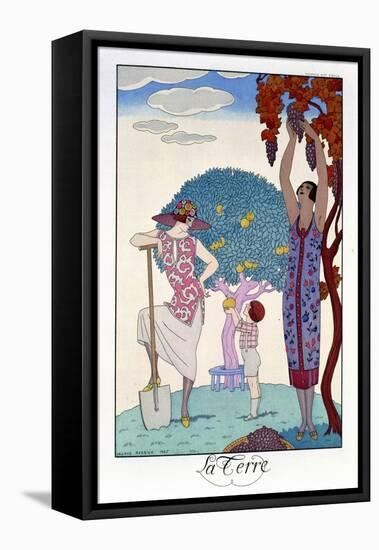 The Earth, 1925-Georges Barbier-Framed Premier Image Canvas