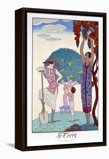 The Earth, 1925-Georges Barbier-Framed Premier Image Canvas