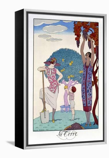 The Earth, 1925-Georges Barbier-Framed Premier Image Canvas