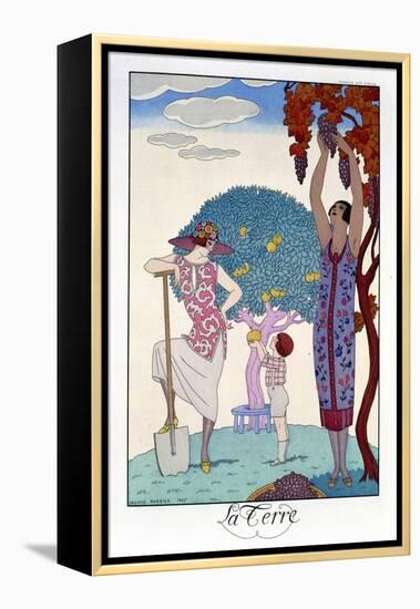 The Earth, 1925-Georges Barbier-Framed Premier Image Canvas