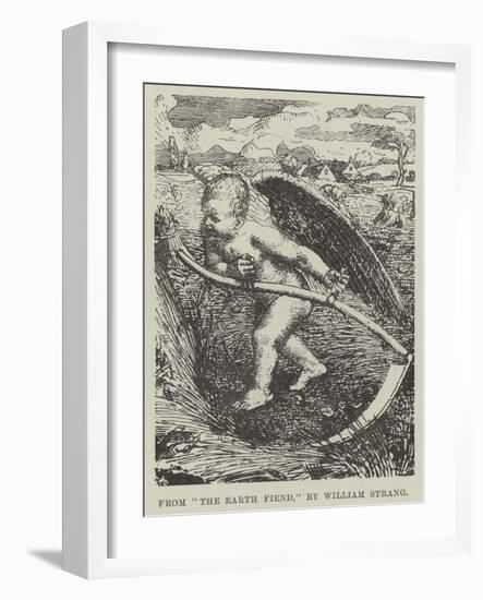 The Earth Fiend-William Strang-Framed Giclee Print