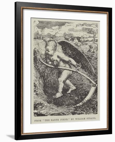 The Earth Fiend-William Strang-Framed Giclee Print