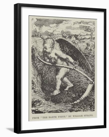 The Earth Fiend-William Strang-Framed Giclee Print