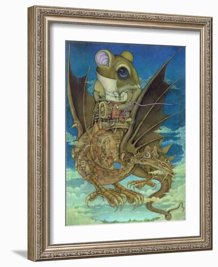 The Earth Grew Near, 1983-Wayne Anderson-Framed Giclee Print