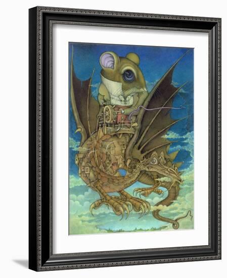 The Earth Grew Near, 1983-Wayne Anderson-Framed Giclee Print