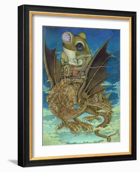 The Earth Grew Near, 1983-Wayne Anderson-Framed Giclee Print