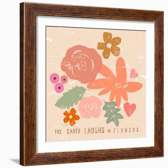 The Earth Laughs-Lola Bryant-Framed Art Print