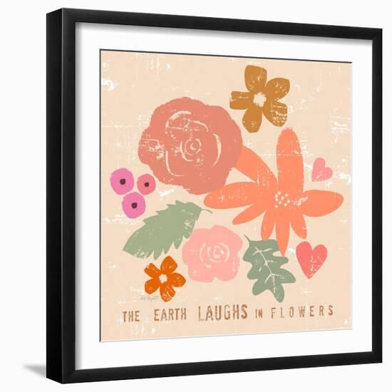 The Earth Laughs-Lola Bryant-Framed Art Print