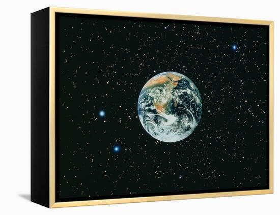 The Earth Seen From Apollo 17-null-Framed Premier Image Canvas