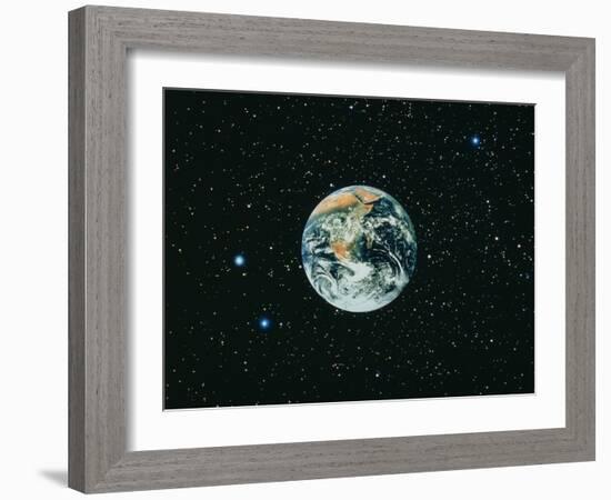 The Earth Seen From Apollo 17-null-Framed Photographic Print