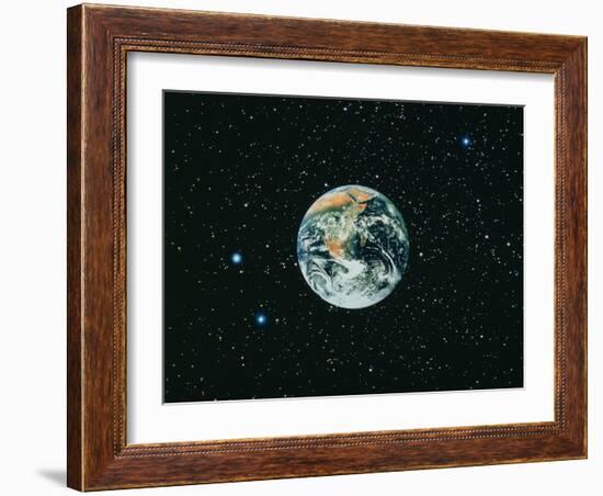 The Earth Seen From Apollo 17-null-Framed Photographic Print