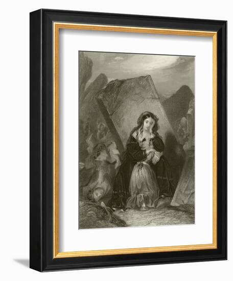 The Earthquake-Edward Henry Corbould-Framed Giclee Print