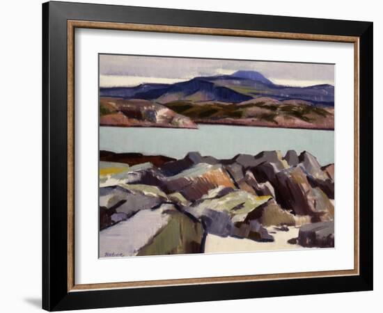 The East Bay, Iona-Francis Campbell Boileau Cadell-Framed Giclee Print