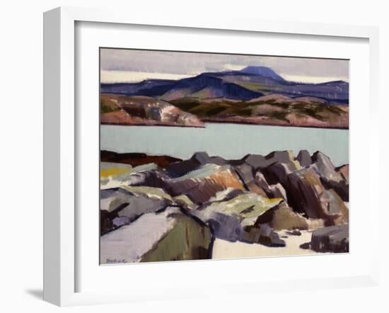 The East Bay, Iona-Francis Campbell Boileau Cadell-Framed Giclee Print