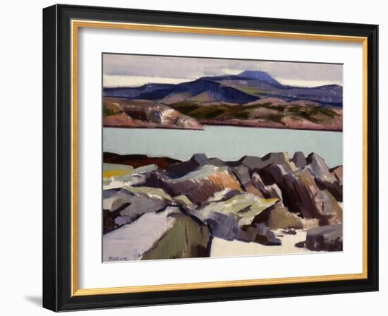 The East Bay, Iona-Francis Campbell Boileau Cadell-Framed Giclee Print