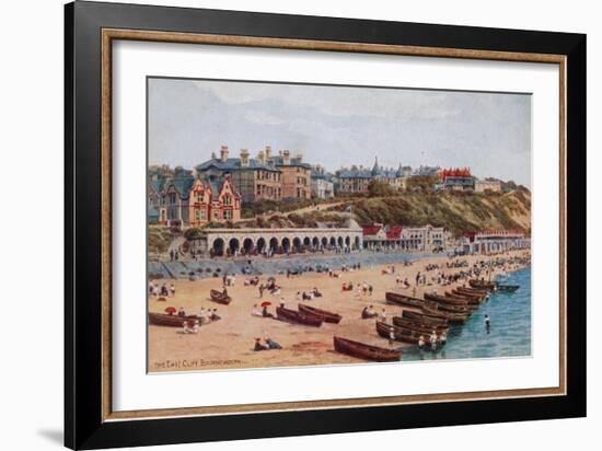 The East Cliff, Bournemouth-Alfred Robert Quinton-Framed Giclee Print