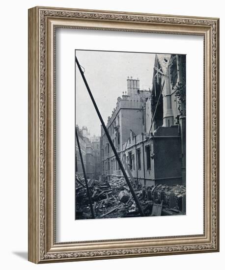 'The East End of the Middle Temple Hall', 1941-Unknown-Framed Photographic Print