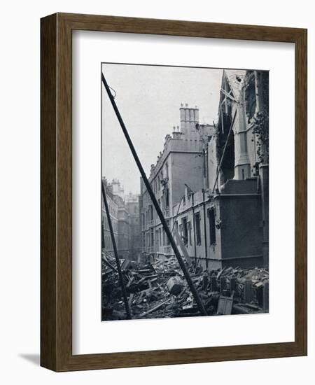 'The East End of the Middle Temple Hall', 1941-Unknown-Framed Photographic Print