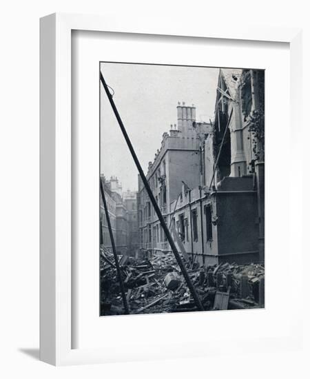 'The East End of the Middle Temple Hall', 1941-Unknown-Framed Photographic Print