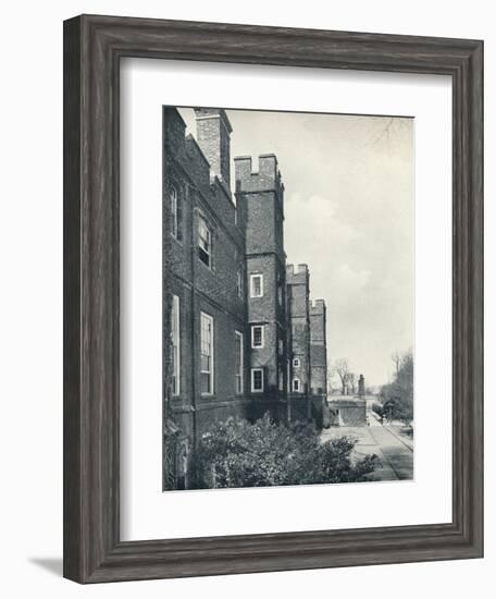 'The East Front of the College', 1926-Unknown-Framed Photographic Print