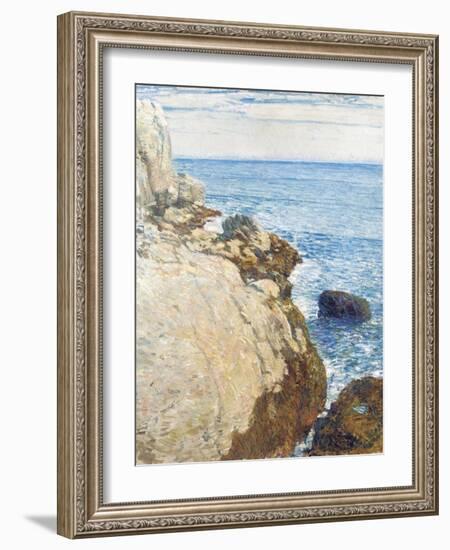 The East Headland, Appledore - Isles of Shoals, 1908-Childe Hassam-Framed Giclee Print