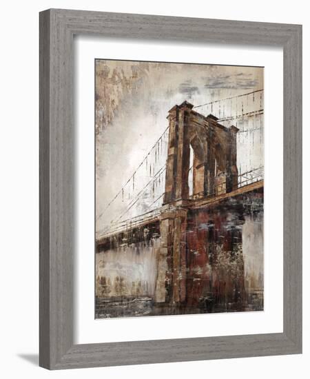 The East River Bridge-Alexys Henry-Framed Giclee Print