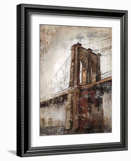 The East River Bridge-Alexys Henry-Framed Giclee Print