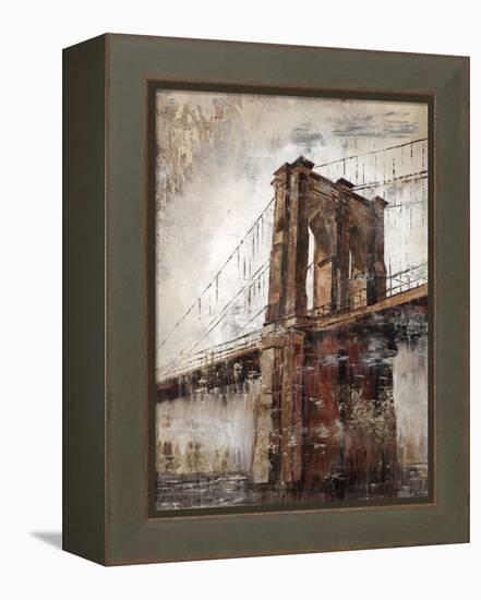 The East River Bridge-Alexys Henry-Framed Premier Image Canvas