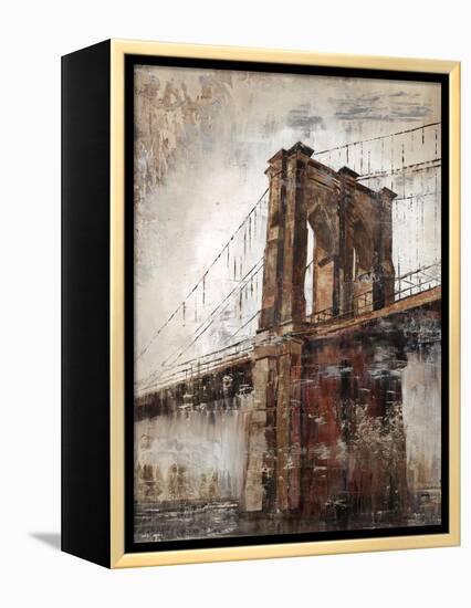 The East River Bridge-Alexys Henry-Framed Premier Image Canvas