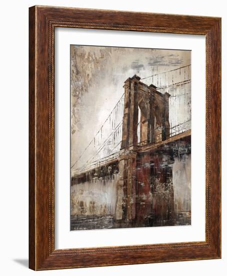 The East River Bridge-Alexys Henry-Framed Giclee Print