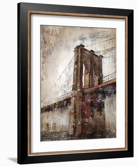 The East River Bridge-Alexys Henry-Framed Giclee Print