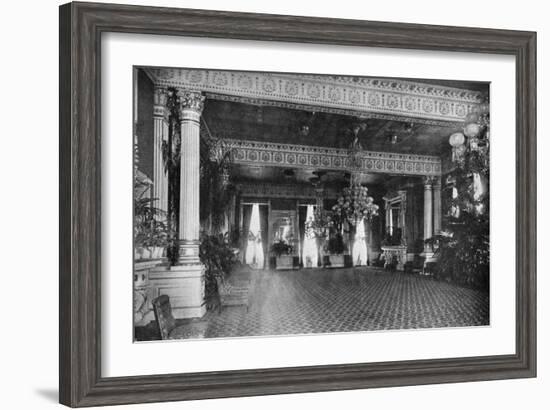 The East Room at the White House, Washington DC, USA, 1908-null-Framed Giclee Print