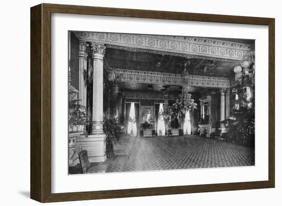 The East Room at the White House, Washington DC, USA, 1908-null-Framed Giclee Print