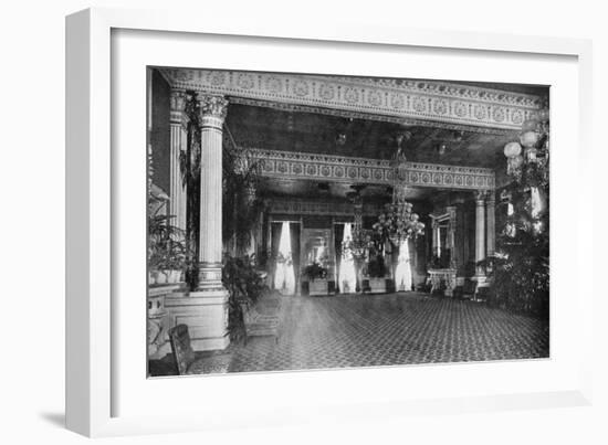 The East Room at the White House, Washington DC, USA, 1908-null-Framed Giclee Print