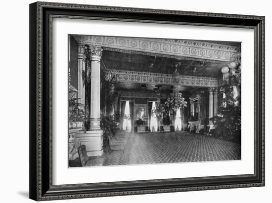 The East Room at the White House, Washington DC, USA, 1908-null-Framed Giclee Print