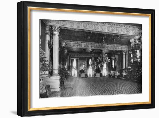 The East Room at the White House, Washington DC, USA, 1908-null-Framed Giclee Print