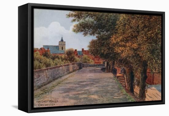 The East Walls, Chichester-Alfred Robert Quinton-Framed Premier Image Canvas